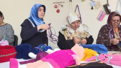 Annelerden Kimsesiz Çocuklara Organik Oyuncak