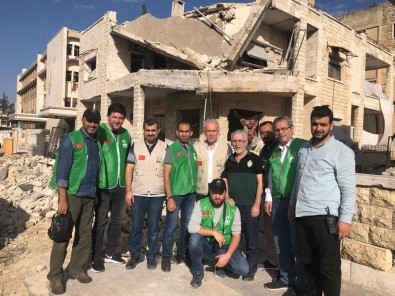 Başkan Saraçoğlu Ve İHH Kütahya Şubesi Heyeti İdlip'de