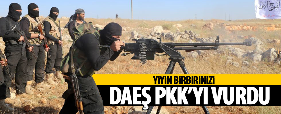 DEAŞ PKK'ya saldırdı