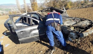 Simav'da Trafik Kazası Açıklaması 1 Ölü, 4 Yaralı