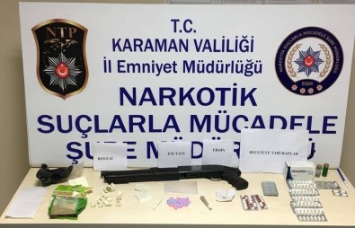 Karaman'da Uyuşturucu Operasyonu