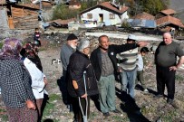 CAİZ - (Özel) 8 Evin Yandığı, 1 Kişinin Hayatını Kaybettiği Köyde, Vatandaşlar Kışa Evsiz Giriyor