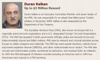 CEMIL BAYıK - ABD, Üst Düzey 3 PKK'lı Terörist İçin 12 Milyon Dolar Ödül Koydu
