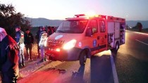 Aydın'da Otomobil Şarampole Devrildi Açıklaması 1 Ölü, 1 Yaralı