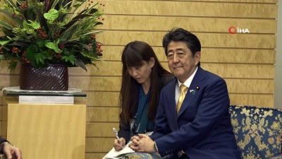 Bakan Çavuşoğlu, Japonya Başbakanı Abe İle Görüştü