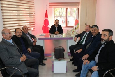 CHP Ürgüp Belediye Başkan Adayı Ödemiş, Gazeteciler Cemiyeti'ni Ziyaret Etti