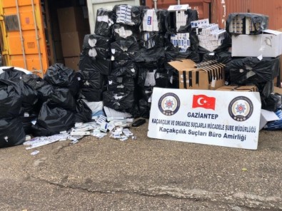 Gaziantep'te 48 Bin Paket Kaçak Sigara Ele Geçirildi