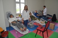 İLKÖĞRETİM OKULU - Miniklerden Kan Bağışı Etkinliği