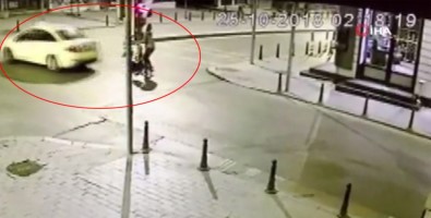 Taksici Önce Gasp Etti, Ardından Aşağı Attı