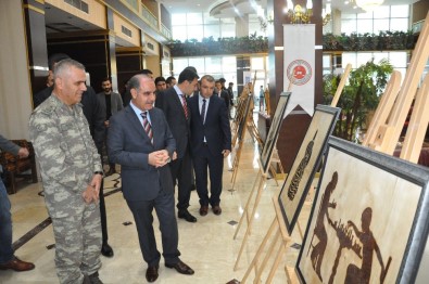 Yükümlülerden 'Bin Dokunuş Bir Hayat' Sergisi