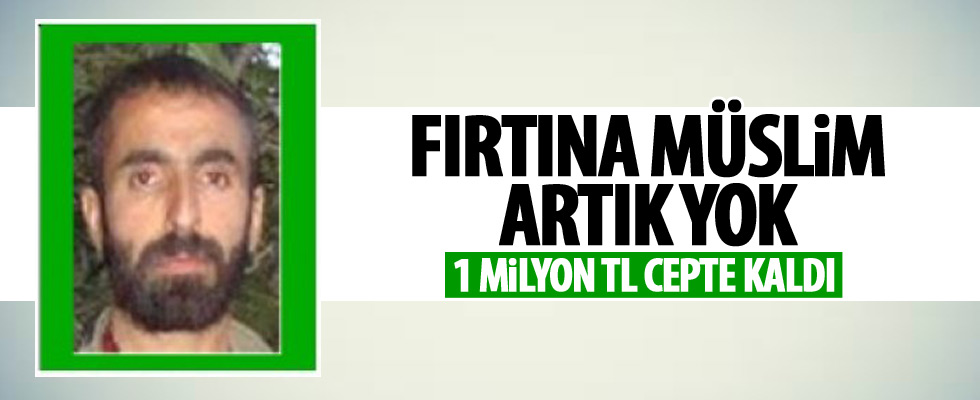 Yeşil kategorideki terörist öldürüldü