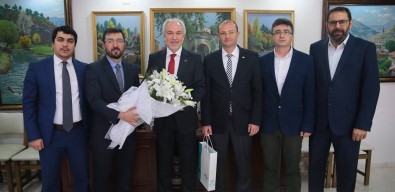 Başkan Saraçoğlu, Sendikanın Yeni Yönetimini Tebrik Etti