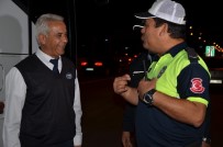 KIŞ LASTİĞİ - Trafik Polisinden Şalgamlı Kış Denetimi