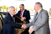 SÜLEYMAN KAMÇI - Vali Kamçı'dan Kayseri OSB Yönetim Kurulu Başkanı Nursaçan'a Veda Ziyaretinde Bulundu