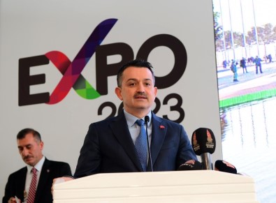 Bakan Pakdemirli Açıklaması 'EXPO 2023 Kahramanmaraş'a Saygınlık Kazandıracak'