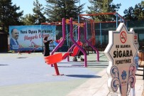SIGARA YASAĞı - Beyşehir'de Parklar Dumansız Hava Sahası Haline Geldi