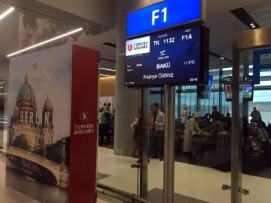 İstanbul Havalimanı'ndan Bakü'ye İlk Uçuş Gerçekleşti