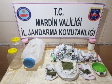 Mardin'de 1 Kilo 800 Gram Uyuşturucu Ele Geçirildi