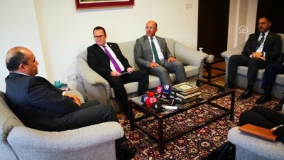 Türkiye'nin Lefkoşa Büyükelçisi Başçeri KTTO Heyetini Kabul Etti