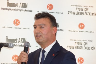 Aydın MHP, Büyükşehir Adayı Ümmet Akın'ı Resmen İlan Etti