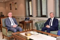 DAVUT GÜL - Başkan Tahmazoğlu'dan Vali Gül'e Hoşgeldin Ziyareti