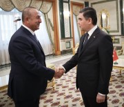 TÜRKMENISTAN DEVLET BAŞKANı - Çavuşoğlu, Türkmenistan Başbakanı İle Görüştü