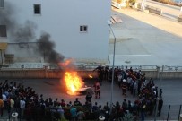KAYAHAN - Elazığ'da Yurtta Yangın Tatbikatı Yapıldı