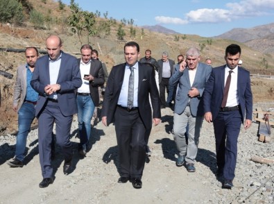 Eryılmaz, Kulp Ve Lice'de İncelemelerde Bulundu