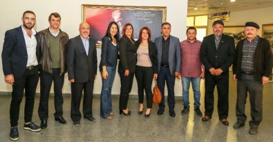 İncirliova CHP'den Başkan Çerçioğlu'na Ziyaret