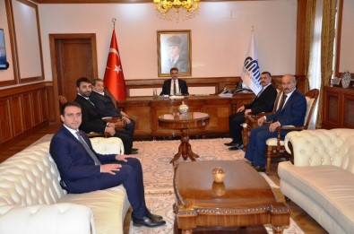 MHP Heyetinden, Vali Baruş'a Ziyaret