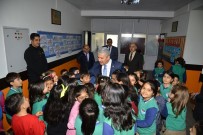 İBRAHIM AKıN - Vali Akın, Devlet Okullarını Ziyaret Ederek İnceleme Yaptı