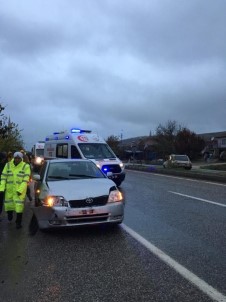 Adıyaman'da Otomobiller Çarpıştı Açıklaması 4 Yaralı