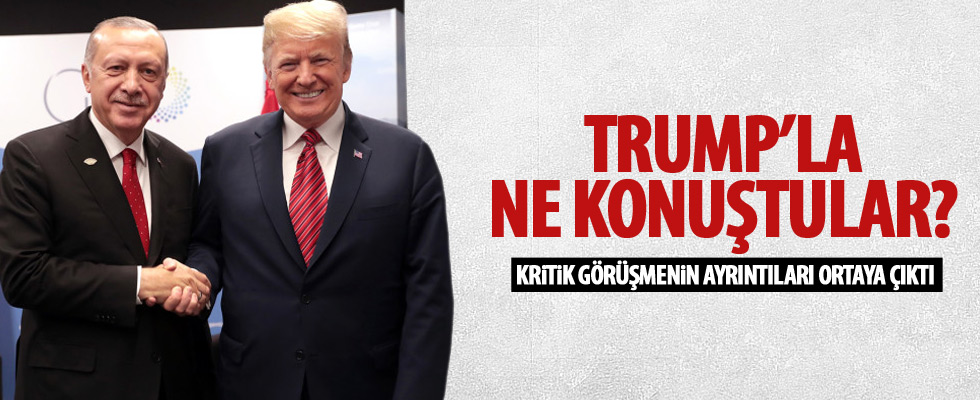 Erdoğan Trump'la ne konuştu?