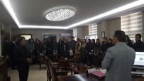 ERCAN ÖTER - Kağızman'da Yeni Göreve Başlayan Öğretmenler Kaymakam Öter'e Ziyaret