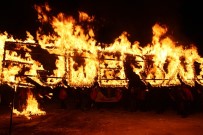 KAYAK SEZONU - Palandöken'de Meşaleli Sezon Açılışı