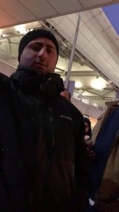 Yolcu Almak İsteyen UBER Sürücüsünü Taksiciler Engelledi