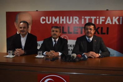 AK Parti İzmir Adayı Zeybekci'den MHP Ziyareti