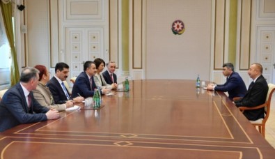 Azerbaycan Cumhurbaşkanı Aliyev, Bakan Pakdemirli'yi Kabul Etti
