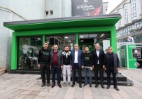 SAKARYASPOR - Başkan Toçoğlu Dükkan54'ü Ziyaret Etti