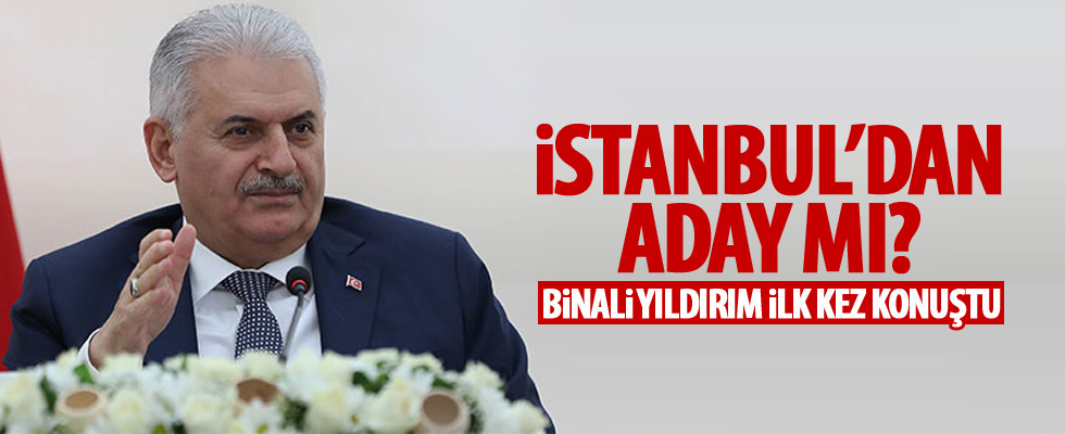 Binali Yıldırım ilk kez konuştu