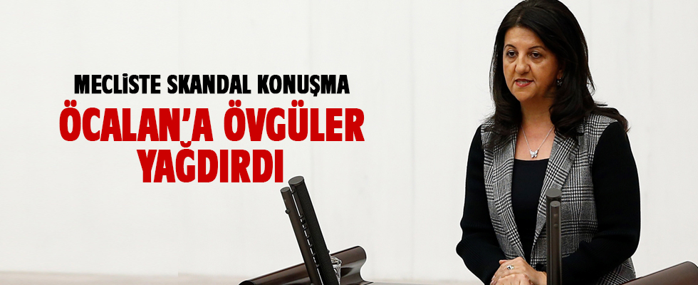 HDP'li Pervin Buldan'dan Öcalan'a övgüler