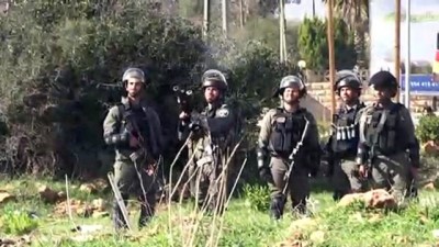 İsrail Güçleri İle Filistinliler Arasında Arbede
