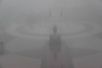 ÖNCÜPINAR - Kilis'te Sis Etkili Oldu