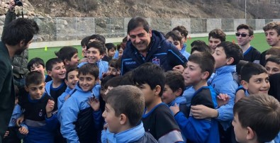 Ünal Karaman, Trabzonspor Futbol Okulu Açılışına Katıldı