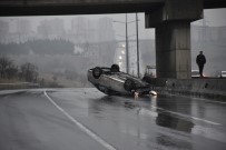 NAMIK KEMAL - Yağışlı Hava Kazaları Beraberinde Getirdi