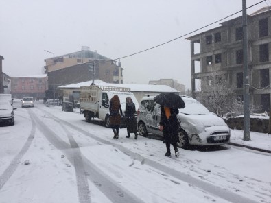 Bingöl Ve Tunceli'nin İlçelerinde Kar Yağışı Etkili Oldu