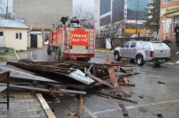 Muş'ta Şiddetli Fırtına