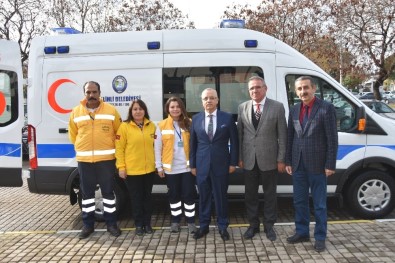 Salihli Belediyesi'nden Hasta Nakil Ambulansı Hizmeti