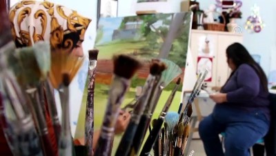 Sanatı İle Engellilerin Kalbine Dokunuyor