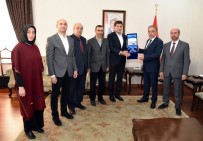 SOBE Heyeti Vali Toprak'a Çalışmalarını Anlattı